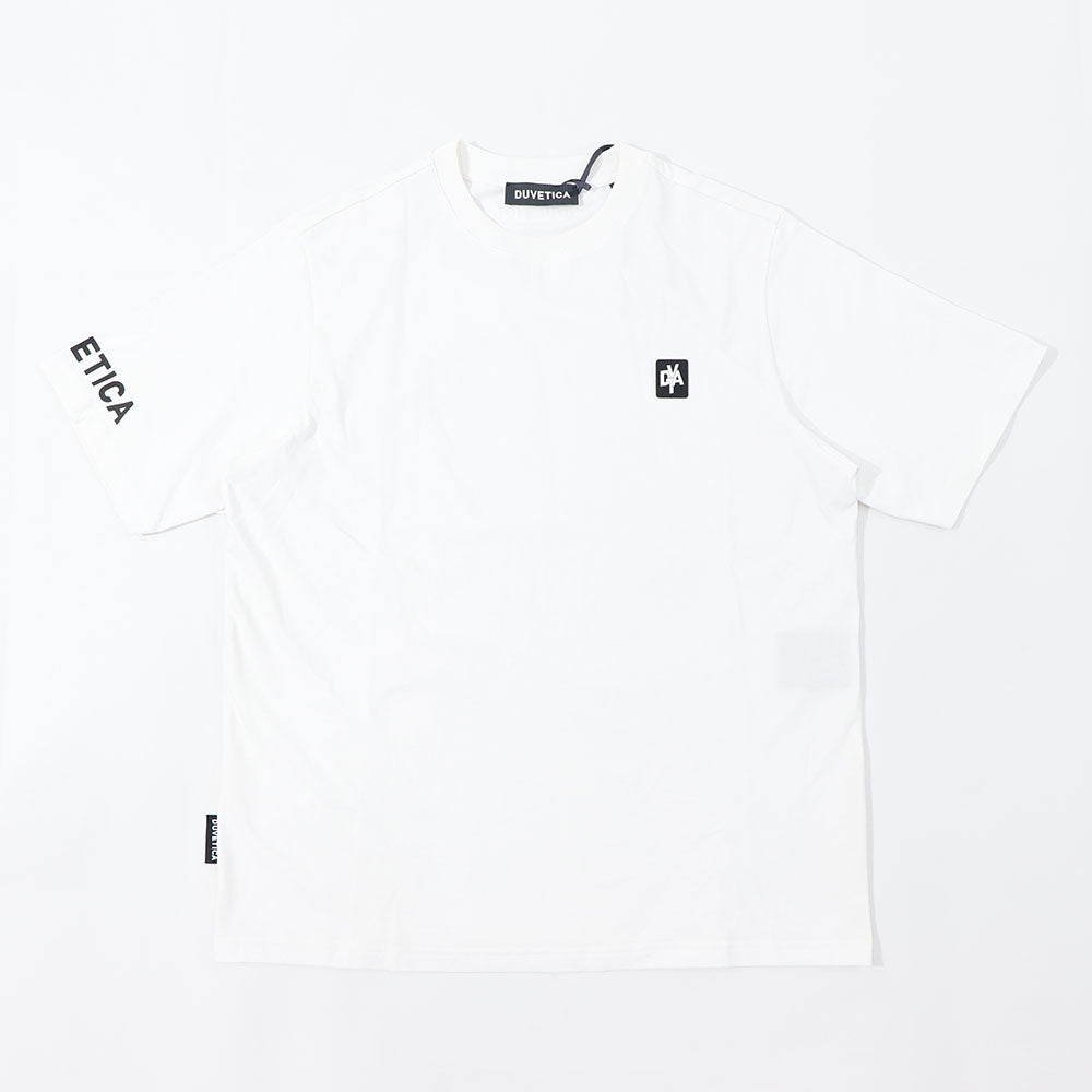 DUVETICA Tシャツ  ホワイト オーバーサイズ 半袖 VURT90131