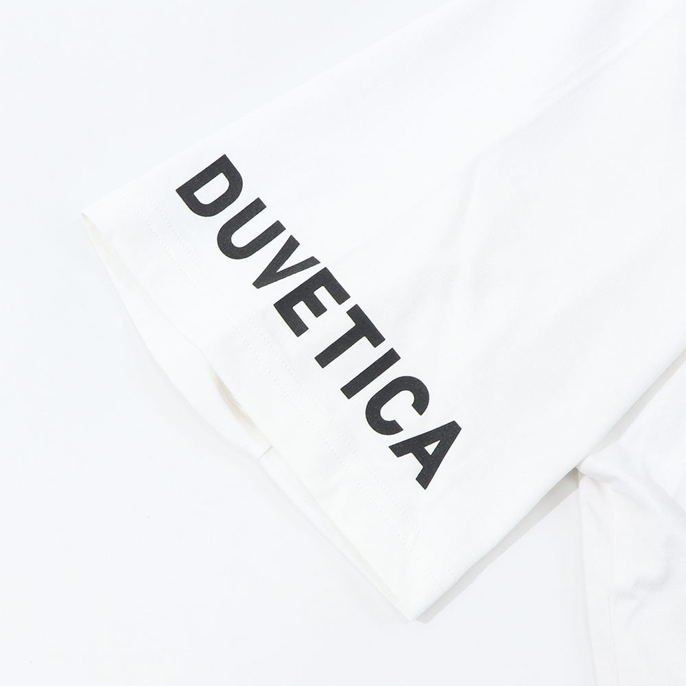 DUVETICA Tシャツ  ホワイト オーバーサイズ 半袖 VURT90131