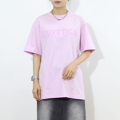 DUVETICA Tシャツ  ピンク ブルー ブラック ベージュ 半袖 VXRT01131