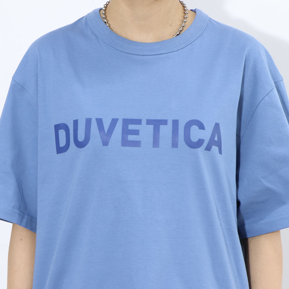 DUVETICA Tシャツ  ピンク ブルー ブラック ベージュ 半袖 VXRT01131