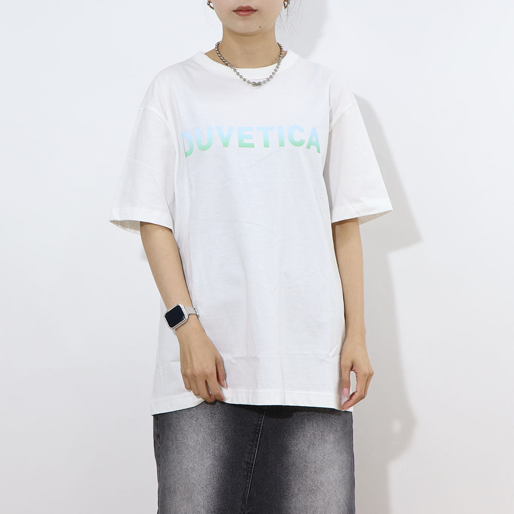 DUVETICA Tシャツ  ブルー ホワイト イエロー グレー ブラック 半袖 VXRT30131