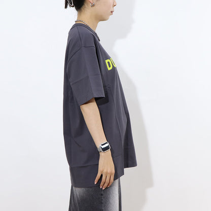 DUVETICA Tシャツ  ブルー ホワイト イエロー グレー ブラック 半袖 VXRT30131