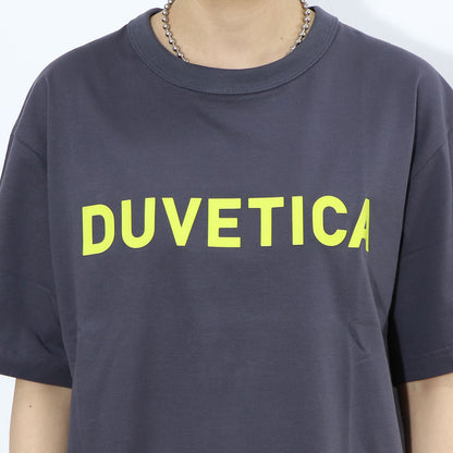 DUVETICA Tシャツ  ブルー ホワイト イエロー グレー ブラック 半袖 VXRT30131