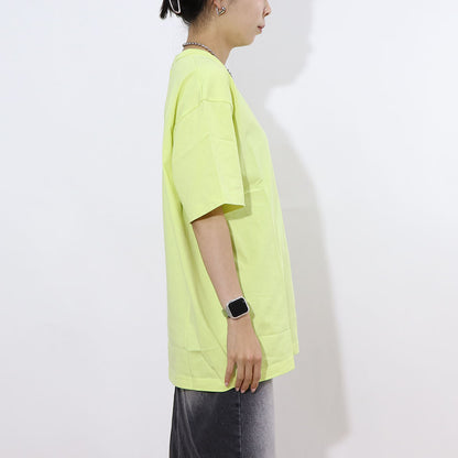 DUVETICA Tシャツ  ホワイト イエロー ブラック 半袖 VXRT42131