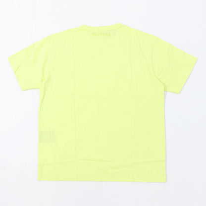 DUVETICA Tシャツ  ホワイト イエロー ブラック 半袖 VXRT42131