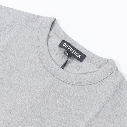 DUVETICA Tシャツ  ブルー グレー ブラック バックプリント 半袖 VXRT43131