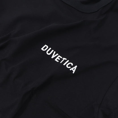 DUVETICA Tシャツ  ブルー グレー ブラック バックプリント 半袖 VXRT43131