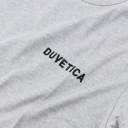 DUVETICA Tシャツ  ブルー グレー ブラック バックプリント 半袖 VXRT43131