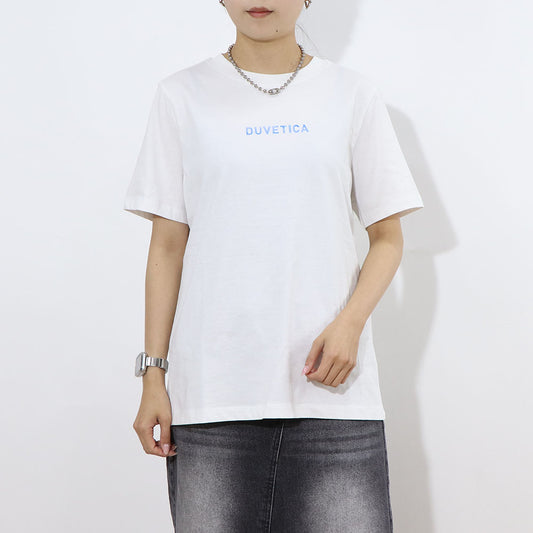 DUVETICA Tシャツ  ホワイト 半袖 VDRT23131