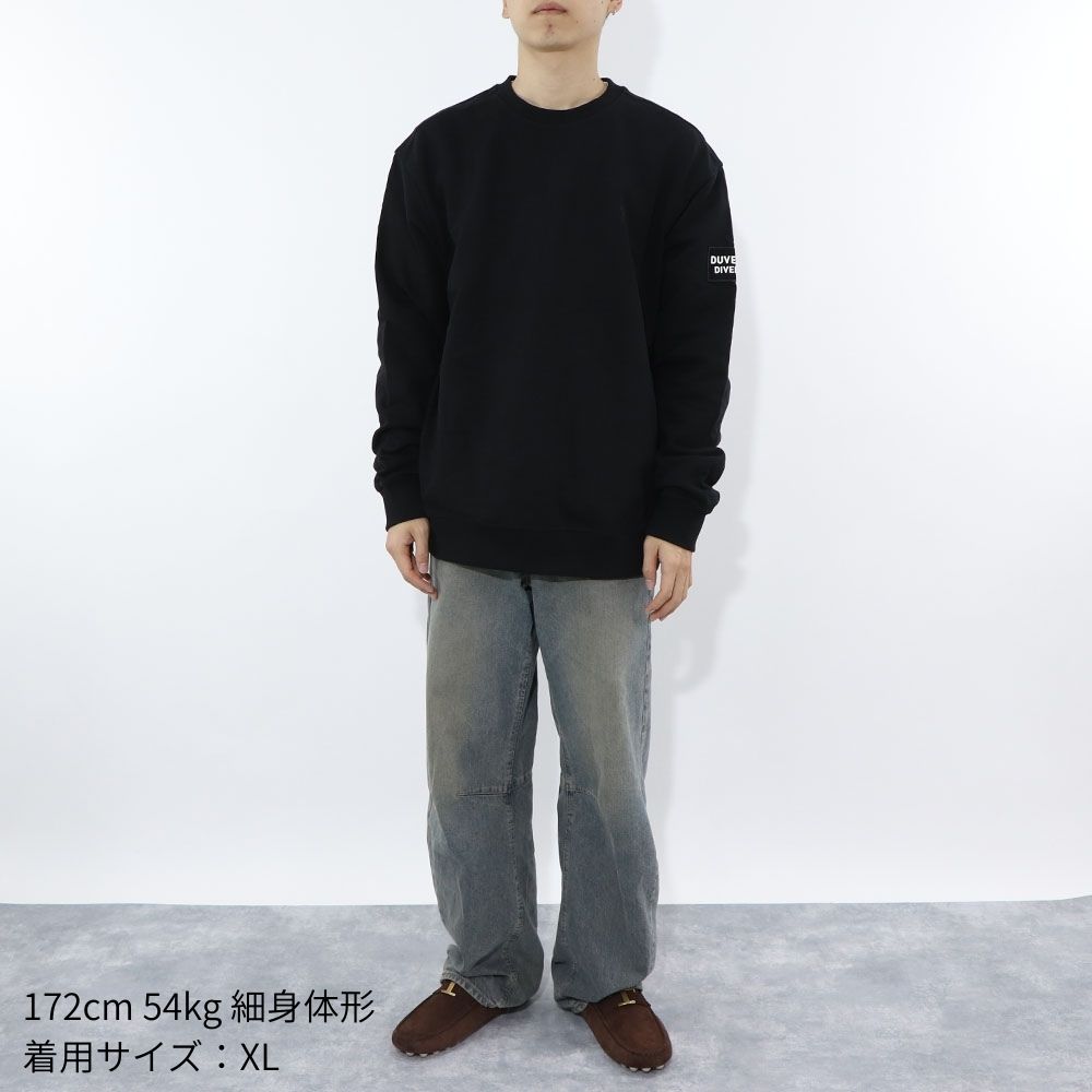 DUVETICA トレーナー ブラック VUMT00214