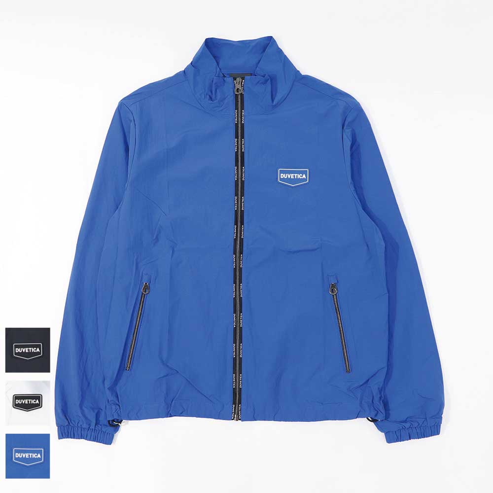 DUVETICA ブルー ホワイト ブラック ウィンドブレーカー VUWJ01111