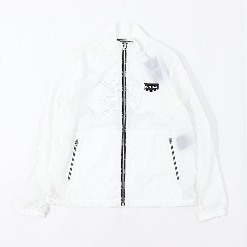 DUVETICA ブルー ホワイト ブラック ウィンドブレーカー VUWJ01111