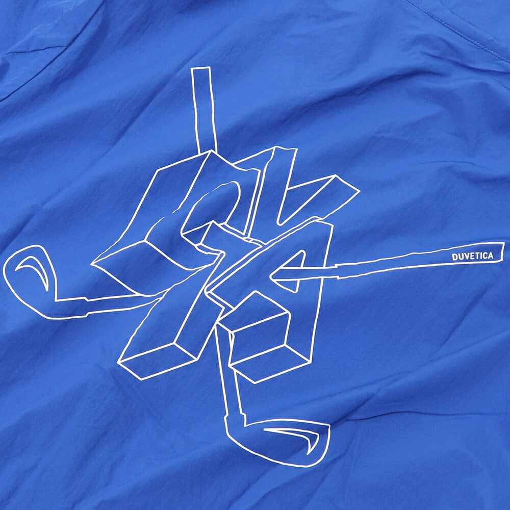 DUVETICA ブルー ホワイト ブラック ウィンドブレーカー VUWJ01111
