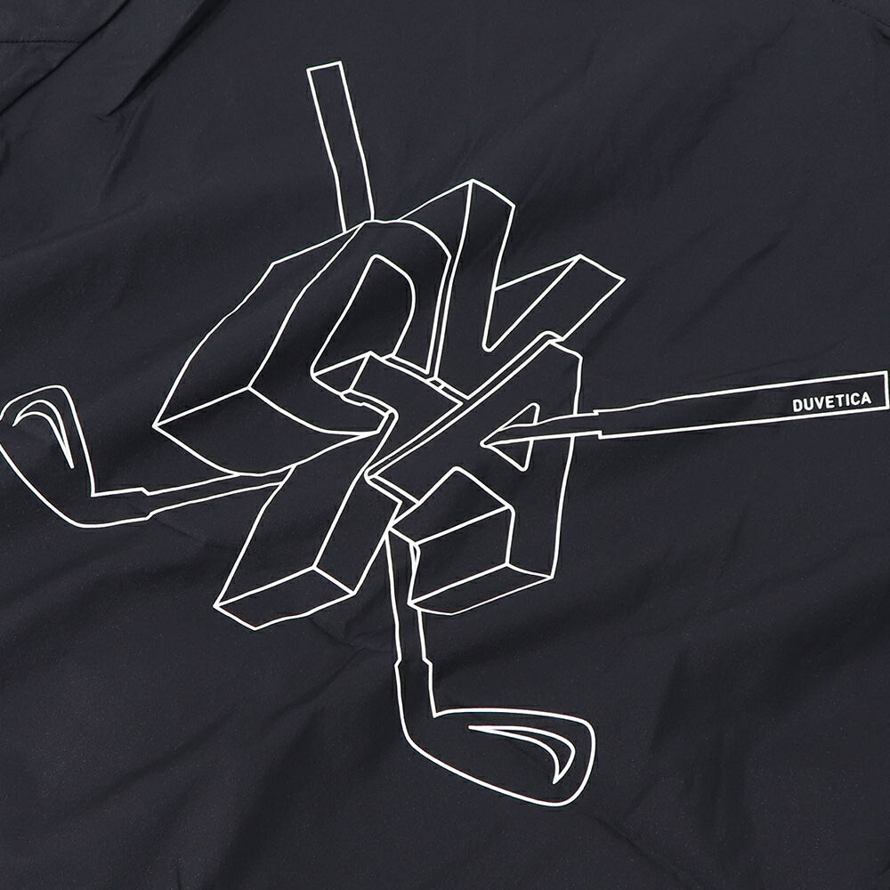 DUVETICA ブルー ホワイト ブラック ウィンドブレーカー VUWJ01111