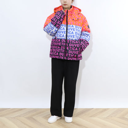 DUVETICA ダウンウェア マルチカラー オレンジ ホワイト ブラック ハーフ・ショート丈 VUDJ01111