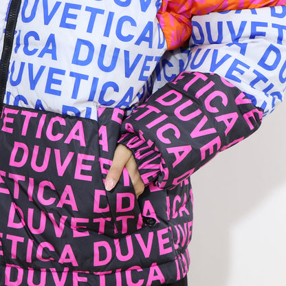 DUVETICA ダウンウェア マルチカラー オレンジ ホワイト ブラック ハーフ・ショート丈 VUDJ01111