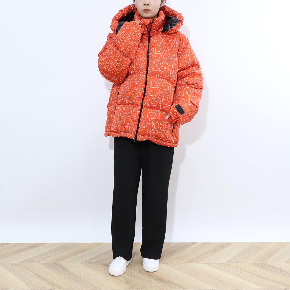 DUVETICA ダウンウェア オレンジ ブラック ダウンジャケット VUDJ01116