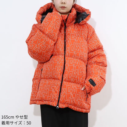 DUVETICA ダウンウェア オレンジ ブラック ダウンジャケット VUDJ01116