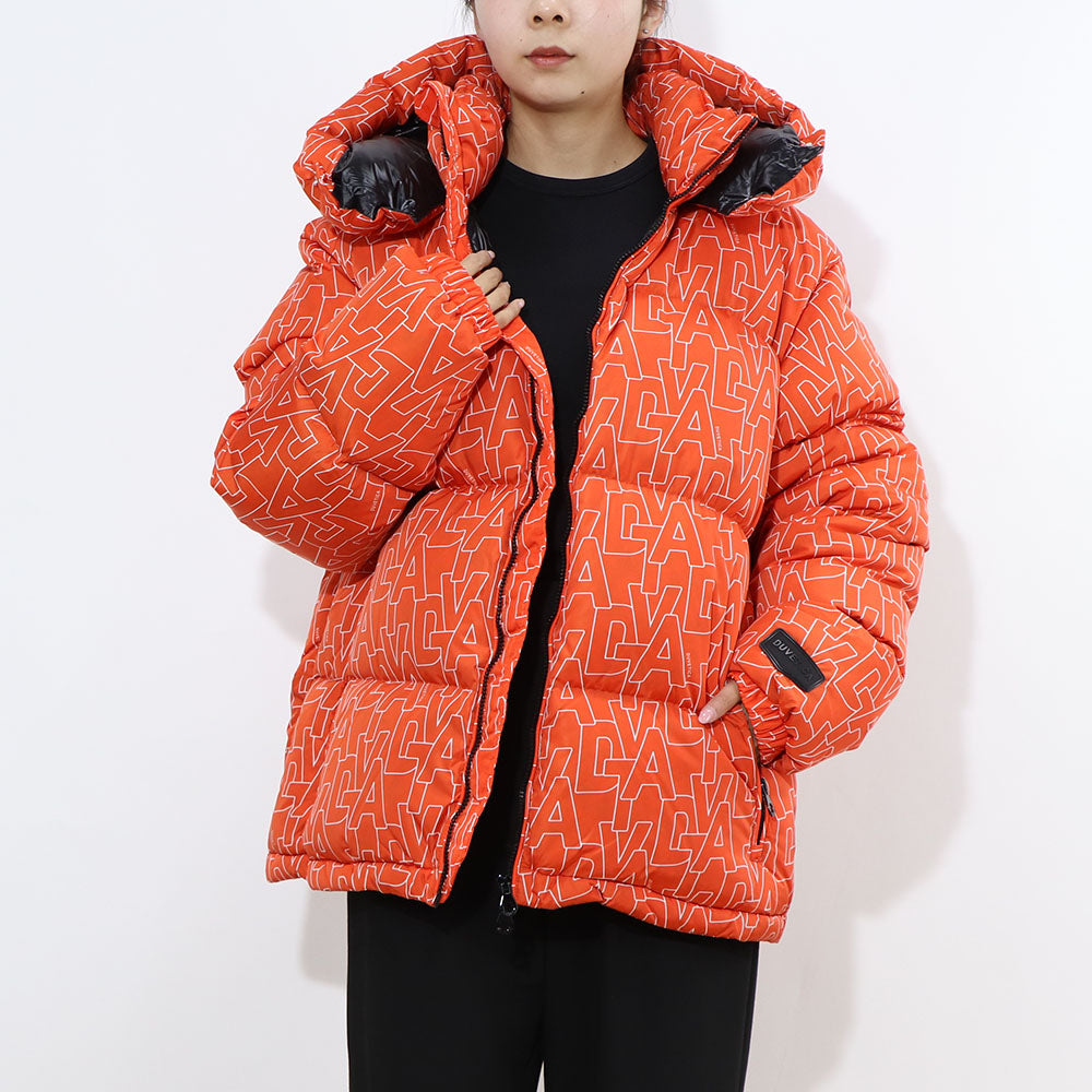 DUVETICA ダウンウェア オレンジ ブラック ダウンジャケット VUDJ01116
