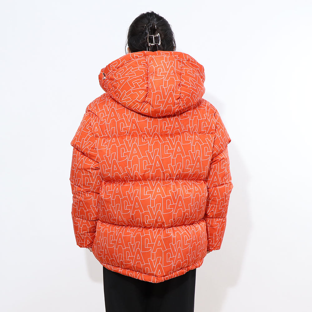 DUVETICA ダウンウェア オレンジ ブラック ダウンジャケット VUDJ01116