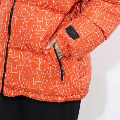 DUVETICA ダウンウェア オレンジ ブラック ダウンジャケット VUDJ01116