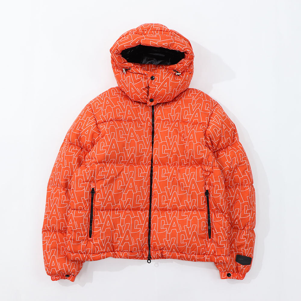 DUVETICA ダウンウェア オレンジ ブラック ダウンジャケット VUDJ01116