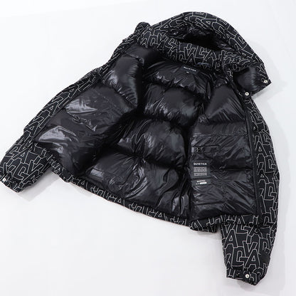 DUVETICA ダウンウェア オレンジ ブラック ダウンジャケット VUDJ01116