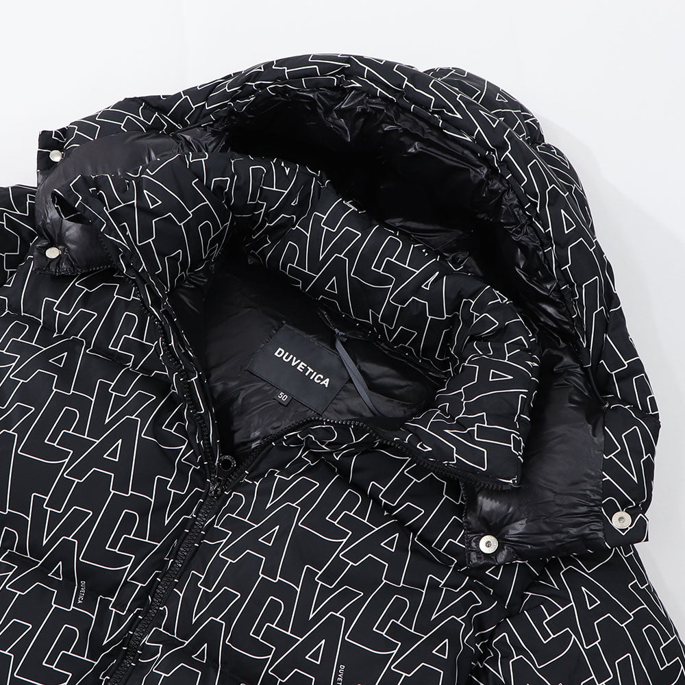 DUVETICA ダウンウェア オレンジ ブラック ダウンジャケット VUDJ01116
