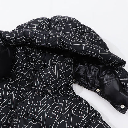 DUVETICA ダウンウェア オレンジ ブラック ダウンジャケット VUDJ01116