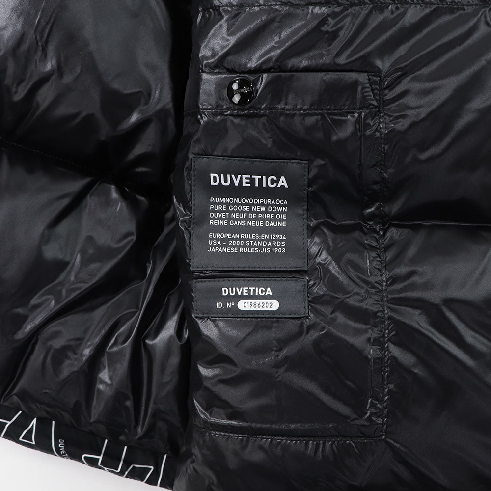 DUVETICA ダウンウェア オレンジ ブラック ダウンジャケット VUDJ01116