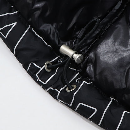 DUVETICA ダウンウェア オレンジ ブラック ダウンジャケット VUDJ01116