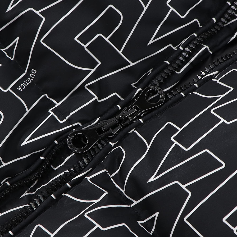 DUVETICA ダウンウェア オレンジ ブラック ダウンジャケット VUDJ01116