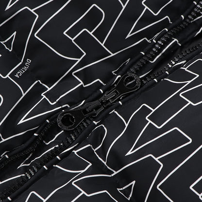 DUVETICA ダウンウェア オレンジ ブラック ダウンジャケット VUDJ01116