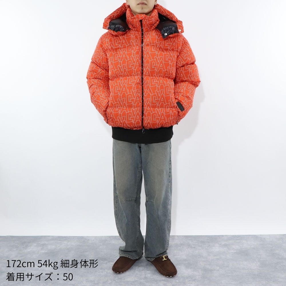 DUVETICA ダウンウェア オレンジ ブラック ダウンジャケット VUDJ01116