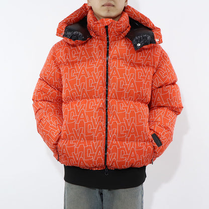 DUVETICA ダウンウェア オレンジ ブラック ダウンジャケット VUDJ01116