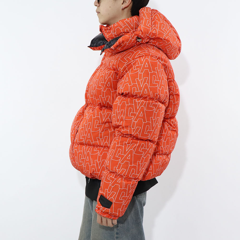 DUVETICA ダウンウェア オレンジ ブラック ダウンジャケット VUDJ01116
