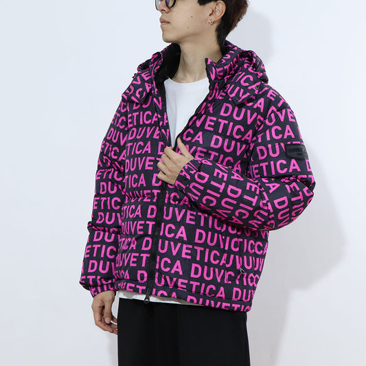 DUVETICA ダウンウェア ブラック×ピンク ダウンジャケットVUDJ02111