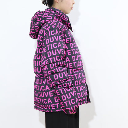DUVETICA ダウンウェア ブラック×ピンク ダウンジャケットVUDJ02111