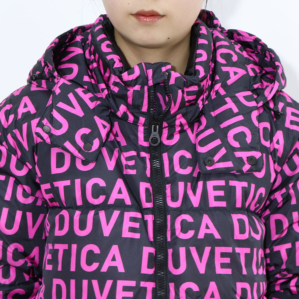 DUVETICA ダウンウェア ブラック×ピンク ダウンジャケットVUDJ02111