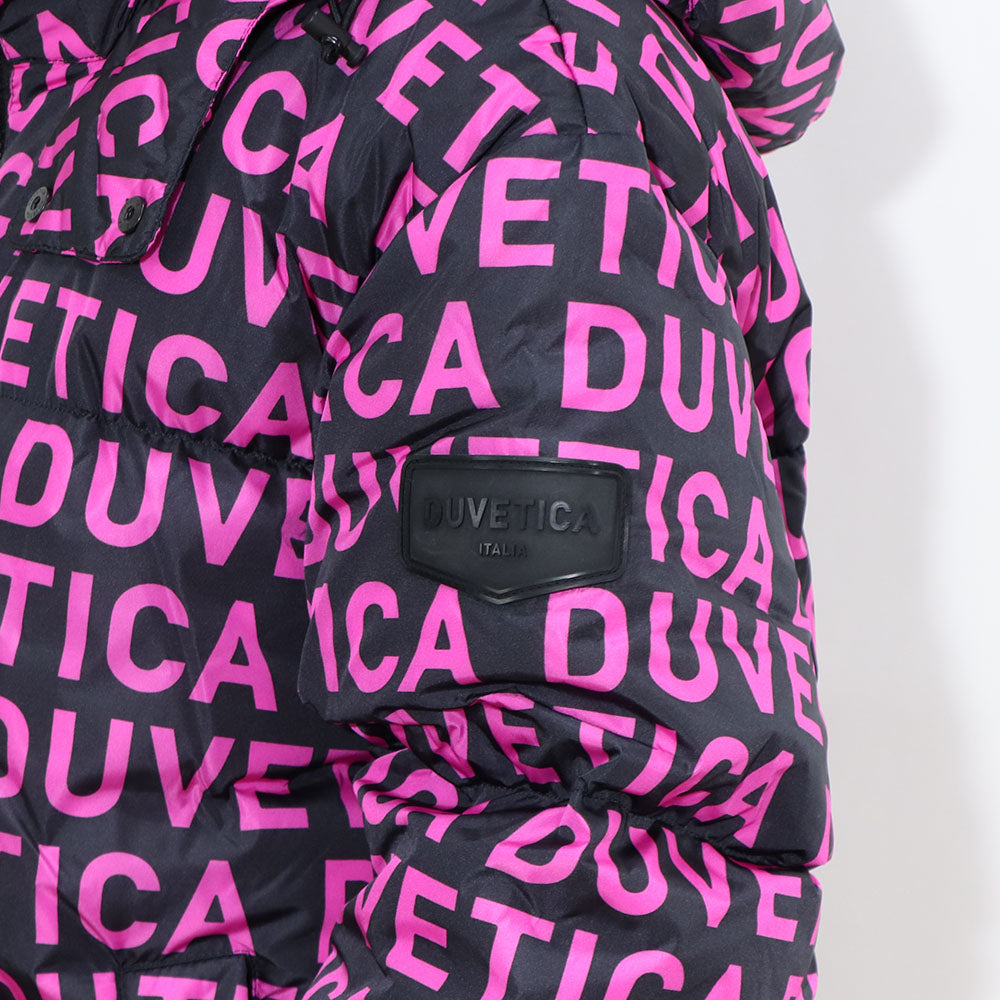 DUVETICA ダウンウェア ブラック×ピンク ダウンジャケットVUDJ02111