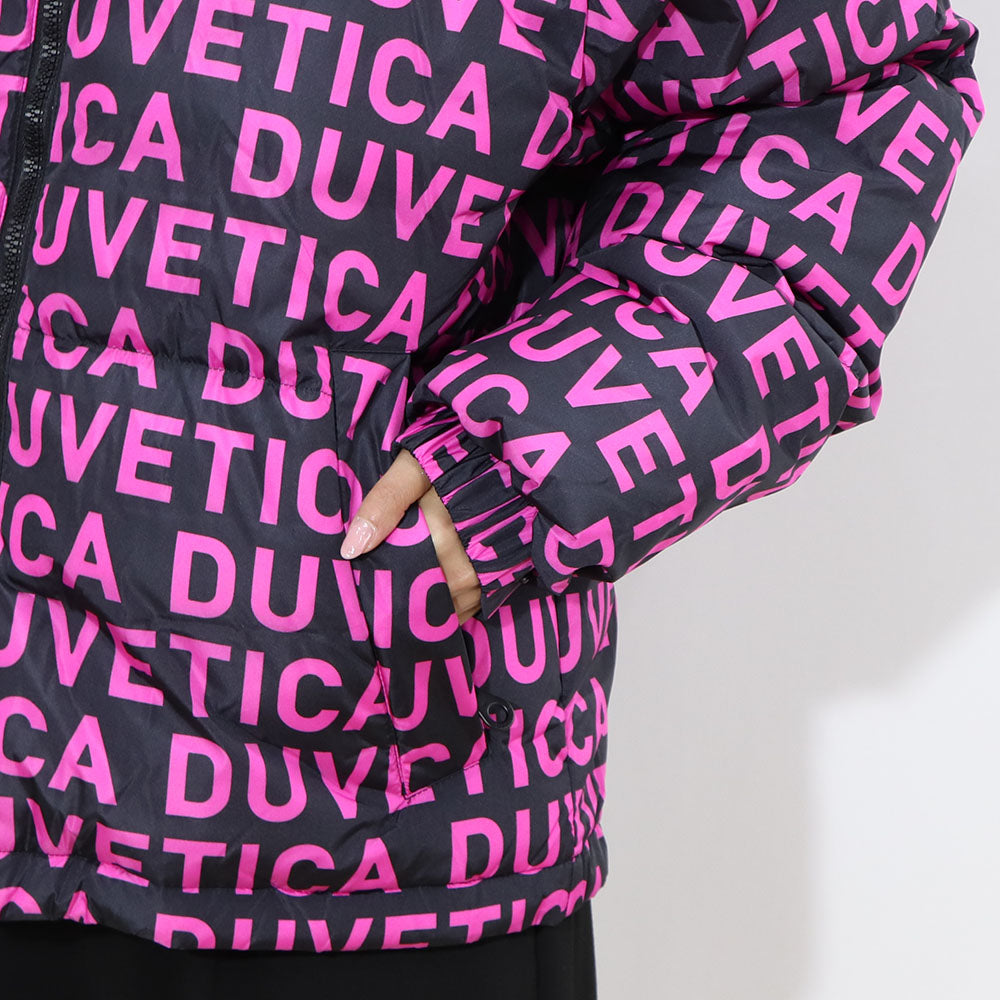 DUVETICA ダウンウェア ブラック×ピンク ダウンジャケットVUDJ02111