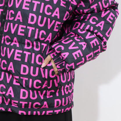 DUVETICA ダウンウェア ブラック×ピンク ダウンジャケットVUDJ02111