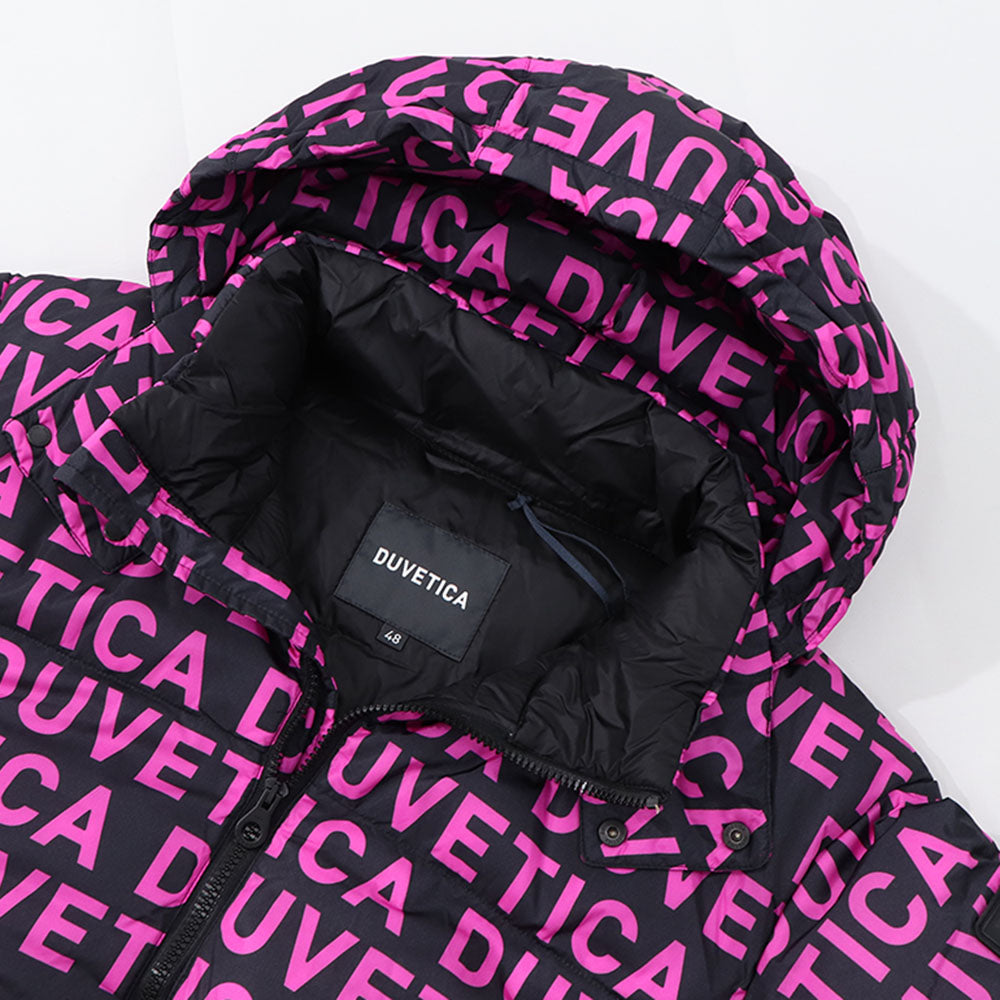 DUVETICA ダウンウェア ブラック×ピンク ダウンジャケットVUDJ02111