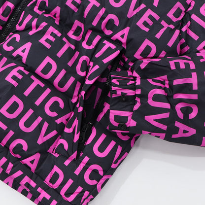 DUVETICA ダウンウェア ブラック×ピンク ダウンジャケットVUDJ02111