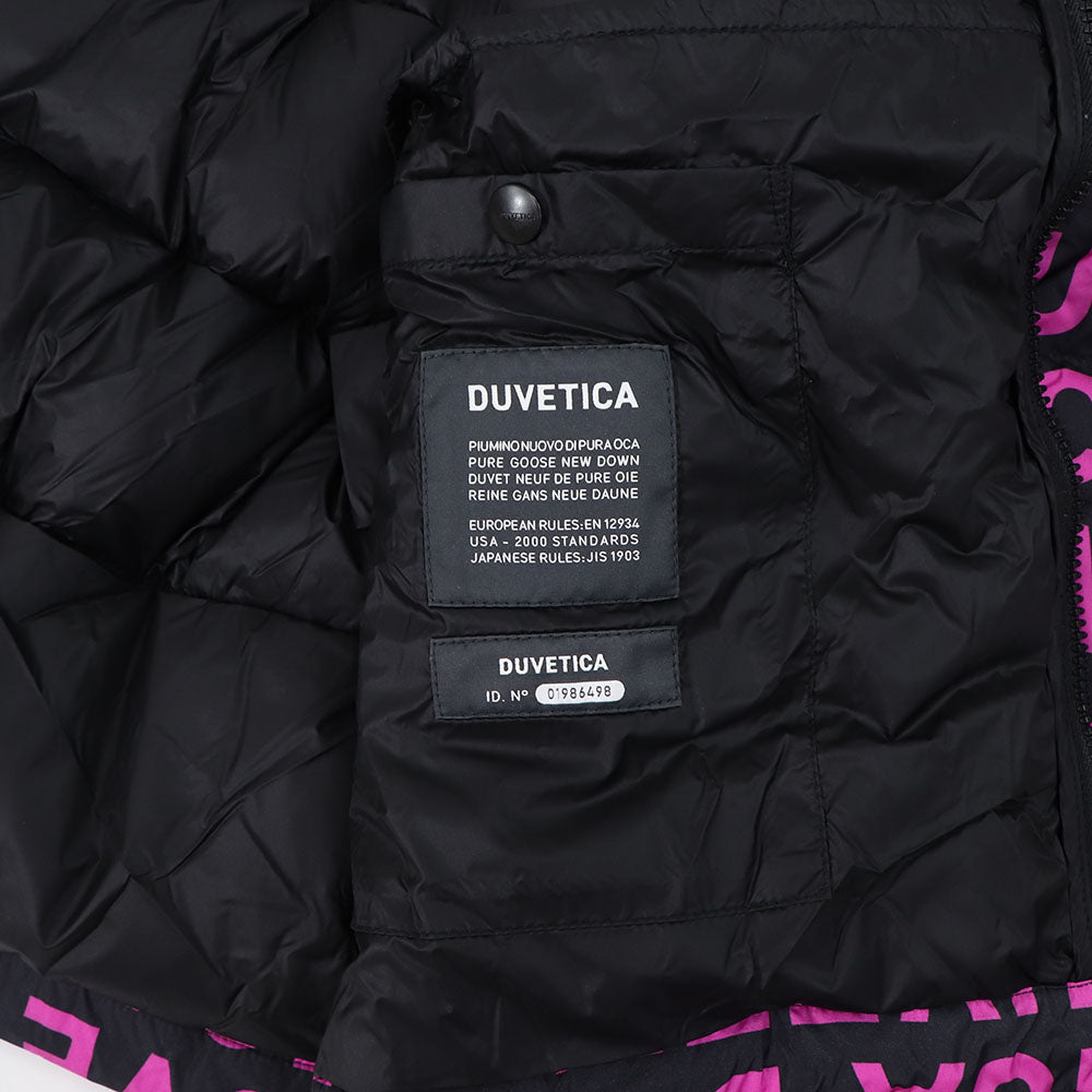 DUVETICA ダウンウェア ブラック×ピンク ダウンジャケットVUDJ02111