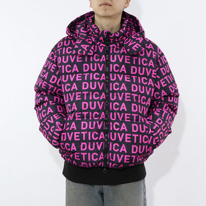 DUVETICA ダウンウェア ブラック×ピンク ダウンジャケットVUDJ02111