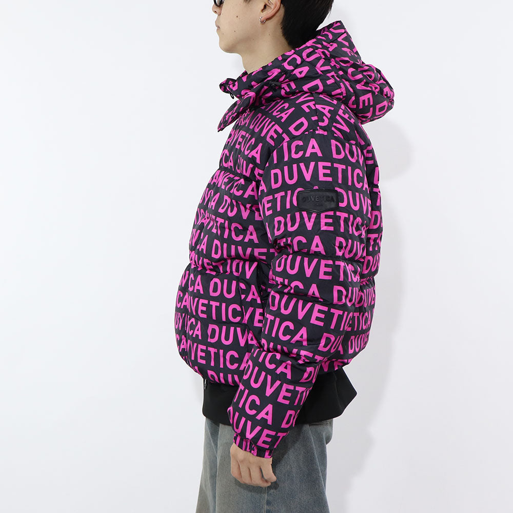 DUVETICA ダウンウェア ブラック×ピンク ダウンジャケットVUDJ02111