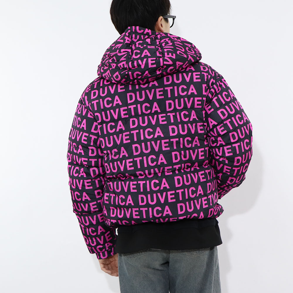 DUVETICA ダウンウェア ブラック×ピンク ダウンジャケットVUDJ02111
