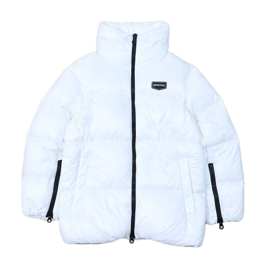 DUVETICA ダウンウェア ホワイト ダウンジャケット ロゴ VDDJ00716