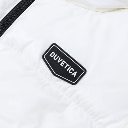 DUVETICA ダウンウェア ホワイト ダウンジャケット ロゴ VDDJ00716